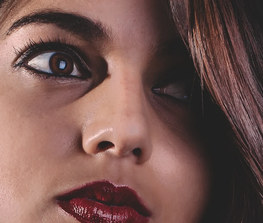 Mattify reduces shine on the nose and cheeks — after