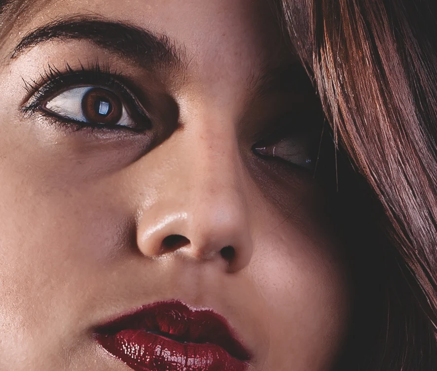 Mattify reduces shine on the nose and cheeks — before